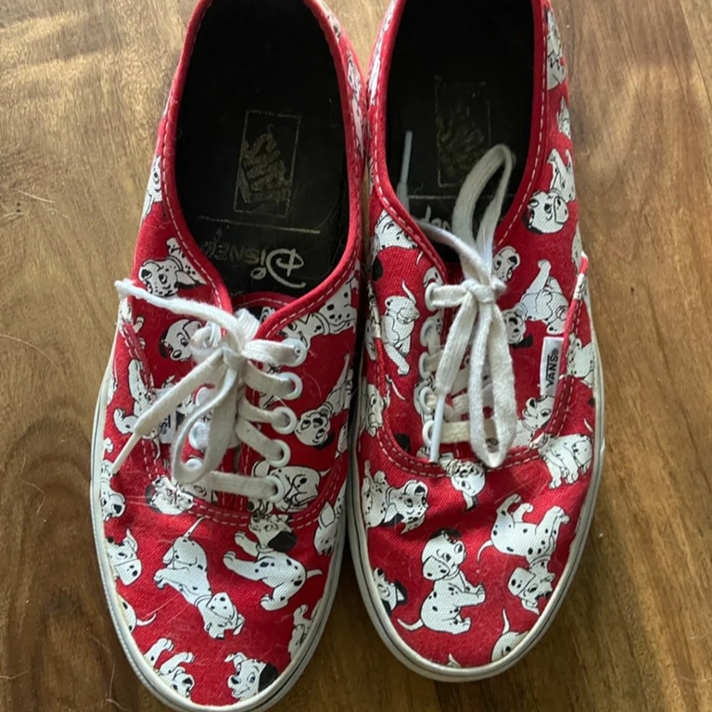101 Dalmatians Disney Vans Shoes 8.5